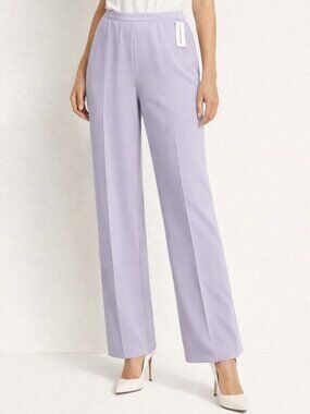 Lavender Pants Dana Buchman Size L NWT